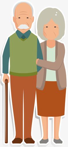 搜图中国提供独家原创矢量老夫妻爷爷奶奶下载,此素材图片已被下载29