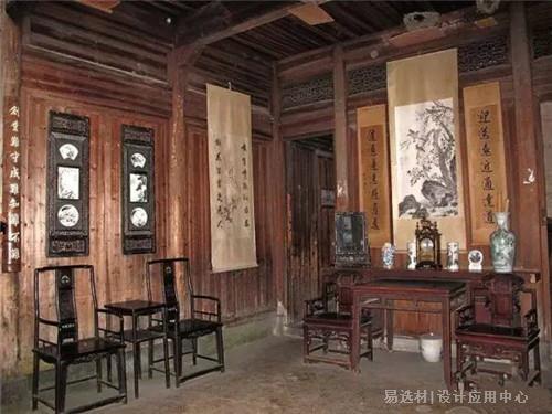 传统厅堂陈设里的文人意境