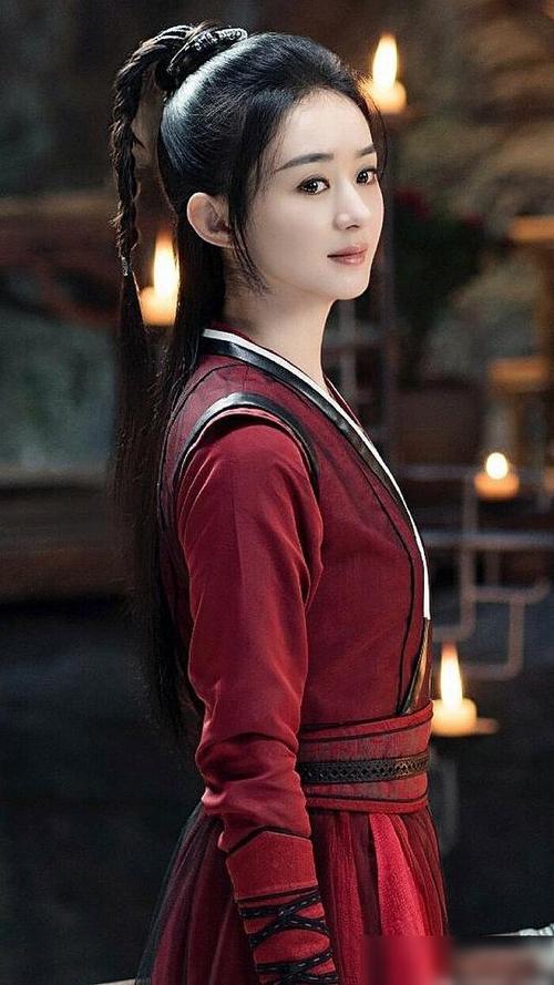 《有翡》赵丽颖路透美照分享,未播先火,期待这个耍大刀的武痴!