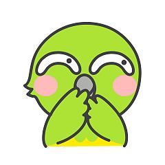 葱花小鹦鹉贱萌表情包