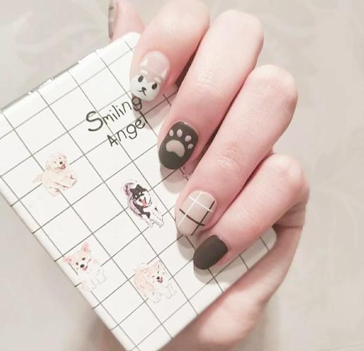 2020仙女款夏日冰透跳色温柔美甲