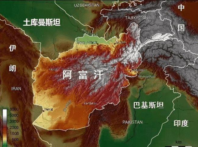阿富汗所在的地理位置可以说得天独厚