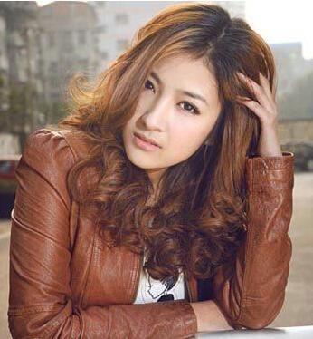 适合带发带的发型图片女生头像