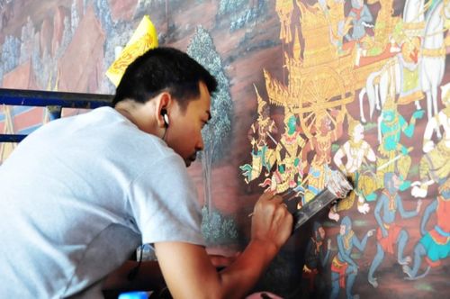 [转载]泰国之旅【六】大皇宫壁画