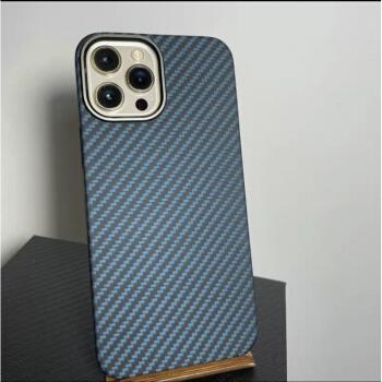 普双航适用苹果12promax碳纤维手机壳保护壳iphone12mini凯夫拉全包