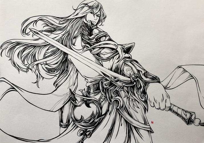 王者荣耀手绘插画