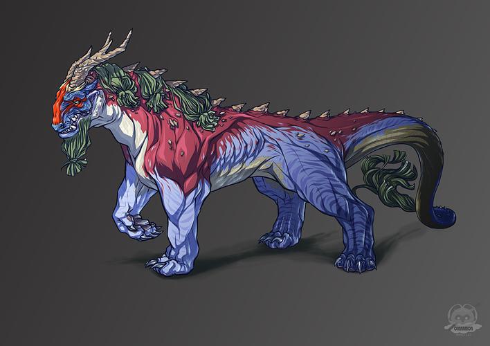 饕餮|插画|创作习作|侯houhuo - 原创作品 - 站酷 (zcool)