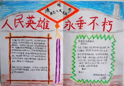 怎么写关于英雄的手抄报 关于英雄的手抄报
