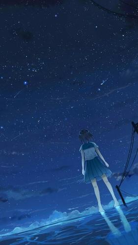 动漫油画版"人与自然"壁纸图集!你眼前看到的是宁静