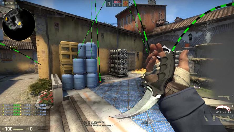 【csgo】inferno炼狱小镇banana进攻组合烟火