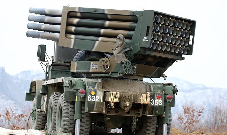 韩国k-136型九龙火箭炮