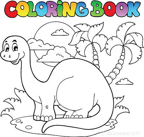 恐龙简笔画动画片