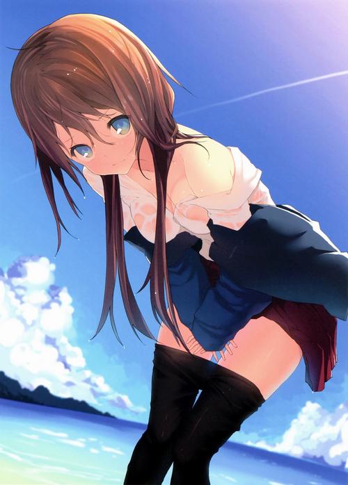 湿透了的动漫女孩图片17p