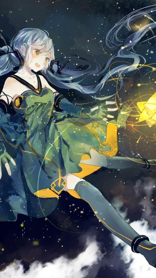 清新甜美动漫美少女手机壁纸