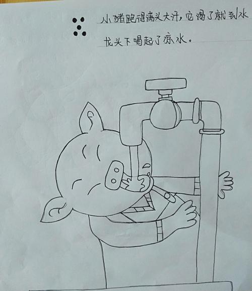 小猪的拉链肚子