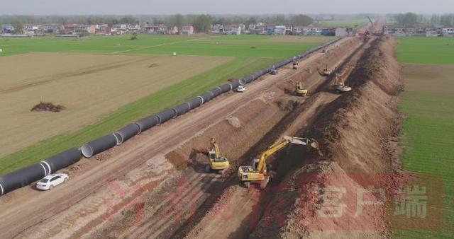 引江济淮永城段工程跑出加速度