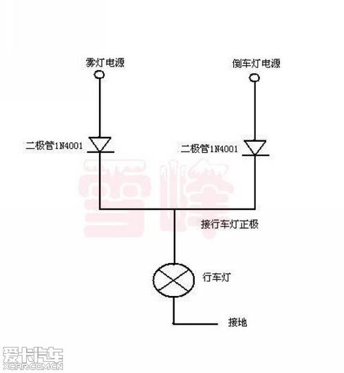 【流氓灯】连线倒车灯和后雾灯作业_锐志论坛_爱卡汽车