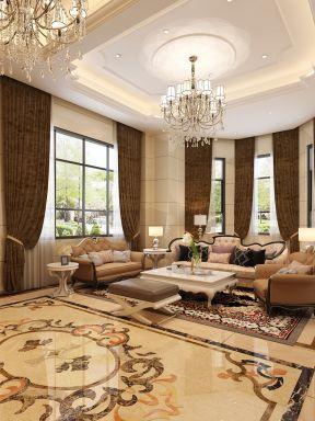 别墅客厅吊顶大全 小型别墅图片