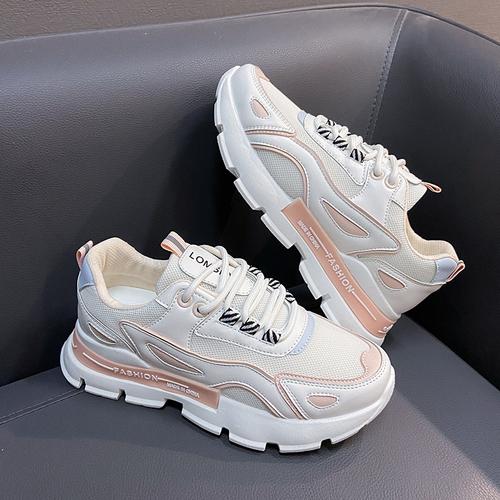 2021秋款奥伦女鞋ins潮老爹新款韩版运动鞋女学生厚底