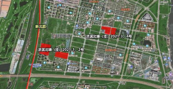 津滨塘(挂)2021-3号地位于滨海欣嘉园板块,总建筑面积约14.