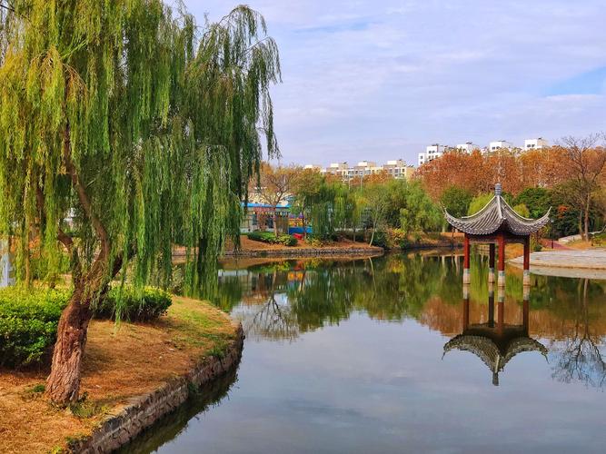 扬子公园的色彩_风景_poco摄影