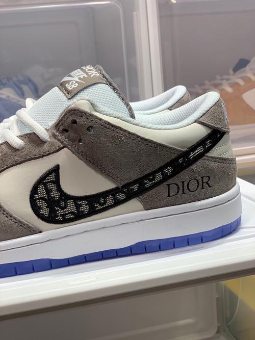 真标版本 # nike sb dunk low pro 耐克开拓者迪奥 dior 联名款低帮系