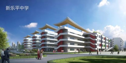 新乐平中学(效果图)