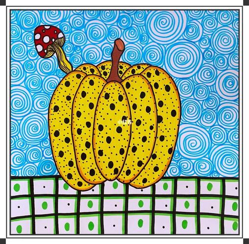 适合5岁以上创意儿童画分享