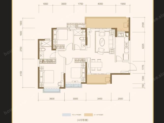 温江91-143平恒大未来城最新户型图