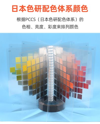pccs色研便携式色立体日本色彩研究会出品 308色 a5大
