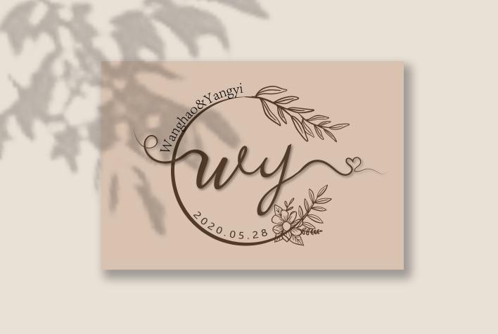 婚礼logo设计wedding logo