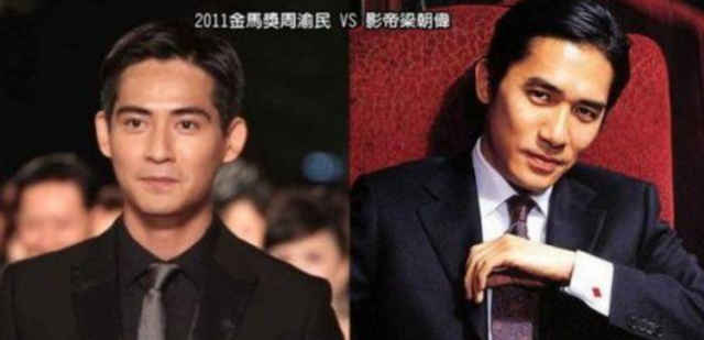 当周渝民长胖,撞脸58岁的梁朝伟,果然帅哥老了也是帅的