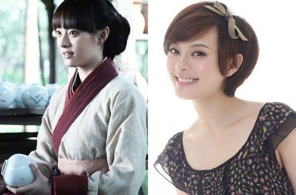 《关云长》中的清纯美女孙俪.