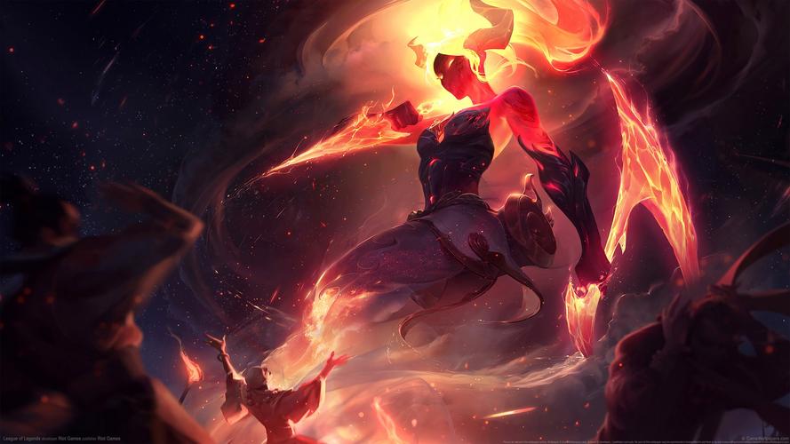 lol无限烈焰阿卡丽4k壁纸壁纸