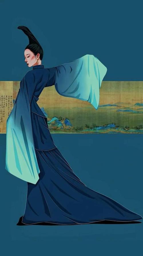 只此青绿插画师们的第一波作品已经上线各有千秋