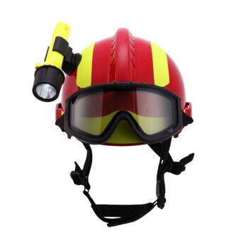 沃姆  ff2 抢险救援头盔 消防专用头盔 防砸防穿刺 现货 红色头盔