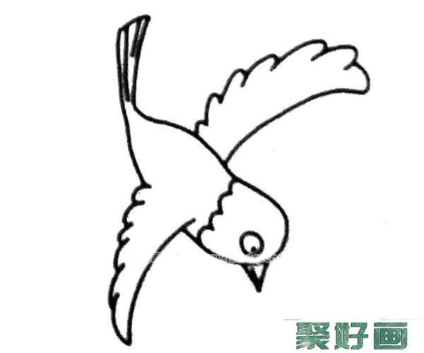 6款简单的喜鹊简笔画图片怎么画简笔画教程