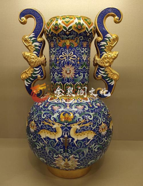 张向东景泰蓝《福禄平安尊》
