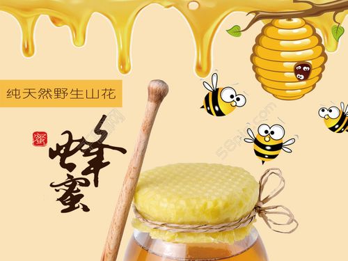 天然蜂蜜海报