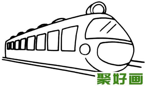 儿童简笔画火车有关火车简笔画图片大全