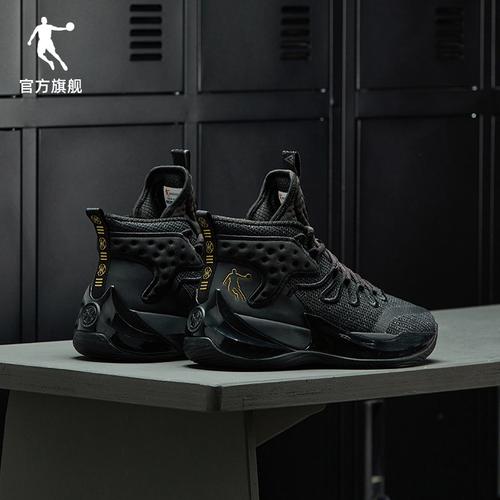 乔丹战戟3巭科技篮球鞋男2021春季新款减震球鞋高帮男鞋运动鞋