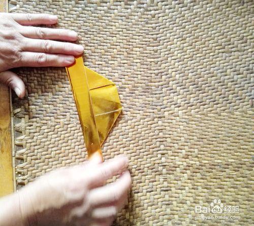 纸叠金元宝最简单的折叠方法
