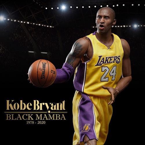 nba篮球明星科比布莱恩特黑曼巴湖人kobe24号人偶摆件模型手办
