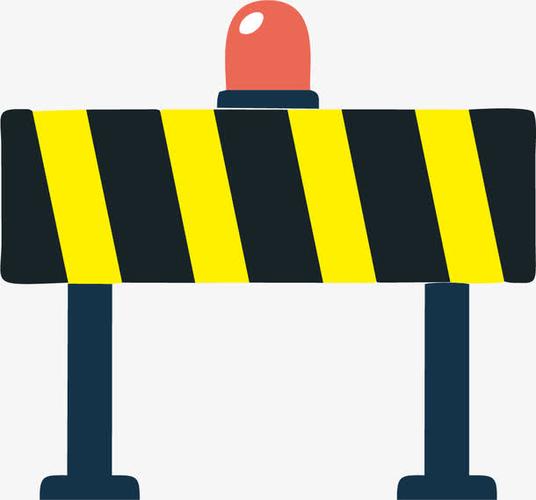 方形路障,路障,卡通风格,圆锥体路障,方形,警用路障,卡通矢量路障