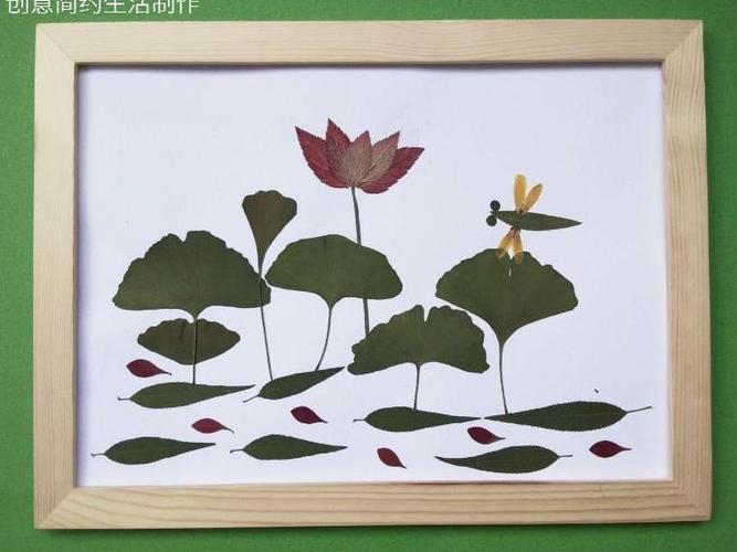 树叶贴画 幼儿园 手工_树叶贴画 幼儿园 手工 秋天材料包成品diy材料