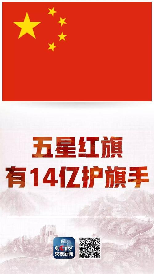 4日,央视新闻微博发布【#五星红旗有14亿护旗手#转发!我是护旗手!】.