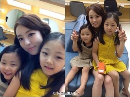 《听见你的声音》李多熙晒自己与郑雄仁女儿合影