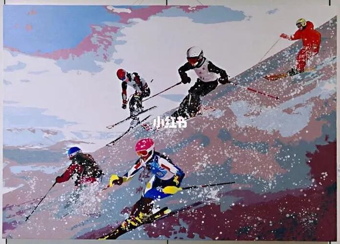 冬奥会主题画
