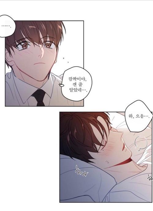 最近看的一个韩漫《爱慕的少年》