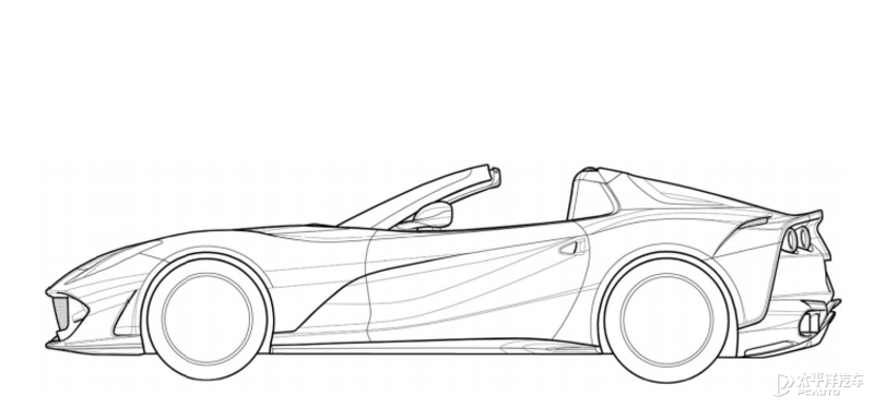 赵信杰 【太平洋汽车网 新车频道 】近日,一组 法拉利 全新敞篷 跑车